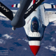 Illustration for article titled Watch The Thunderbirds Gas Up From A KC-135 On Their Way To Florida For the Daytona 500